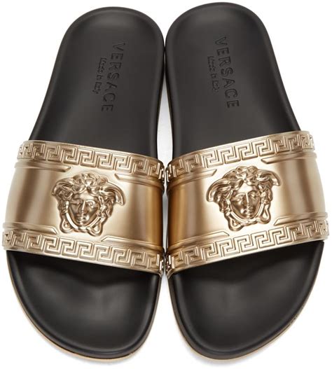 versace sandals mens cheap|versace slides men sale.